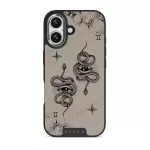 Gemini - iPhone 17 Case, Elite Dark (MagSafe) / Silver / Nude