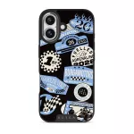 Finish Line - iPhone 17 Case, Elite Dark (MagSafe) / Silver