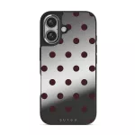 Aqua Mocha - iPhone 16 Case, Elite Mirror Dark (MagSafe) / Silver