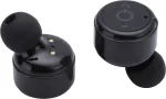 Belaidės ausinės - Platinet PM1080, Bluetooth, CVC6.0, HD garsas, 1 500 mAh, 6&ndash;7 val./4&ndash;5 val., Juodos