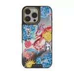 Aegean Affair - iPhone 16 Pro Max Case, Elite Mirror Dark (MagSafe) / Gold