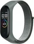 &bdquo;Mi Band 7/ 6/ 5/ 4/ 3&ldquo; dirželis &bdquo;NylonLoop&ldquo;, pilkos spalvos