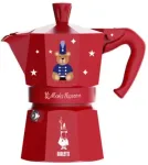 Bialetti Moka Express 3tz (150ml) Joyful Christmas czerwona