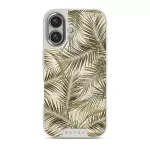 Happy Place - Palm iPhone 16 Case, Elite Light (MagSafe) / Silver