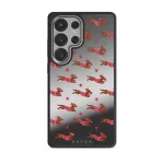 Hot Dog - Samsung Galaxy S25 Ultra Case, Elite Mirror Dark (Magnetic) / Silver