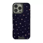 Midnight Kiss - Star iPhone 16 Pro Max Case, Elite Dark (MagSafe) / Silver