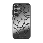 Void - Samsung Galaxy S25 Plus Case, Elite Mirror Dark (Magnetic) / Silver