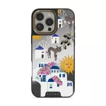 Kalimera - iPhone 16 Pro Case, Elite Mirror Dark (MagSafe) / Gold