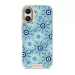 Blue Gaze - iPhone 17 Case, Elite Light (MagSafe) / Gold