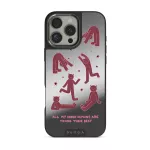 Inner Demons - iPhone 16 Pro Max Case, Elite Mirror Dark (MagSafe) / Gunmetal