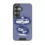 City Lights - Samsung Galaxy S25 Case, Elite Dark (Magnetic) / Silver