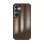 Macchiato - Samsung Galaxy S25 Plus Case, Elite Mirror Dark (Magnetic) / Gold