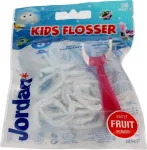 Jordan Kids Flosser Nici dentystyczne dla dzieci 5+ 1op.-36szt