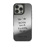 Your Best - iPhone 16 Pro Case, Elite Mirror Dark (MagSafe) / Gunmetal