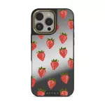 Strawberry Girl - iPhone 16 Pro Case, Elite Mirror Light (MagSafe) / Gold