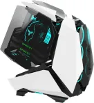 Jonsbo MOD5 Big-Tower Showcase, Tempered Glass - white