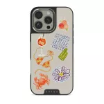 Seaside Muse - iPhone 16 Pro Case, Elite Dark (MagSafe) / Silver