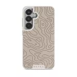 Wild Terrain - Minimalist Samsung Galaxy S25 Case, Elite Light (Magnetic) / Silver