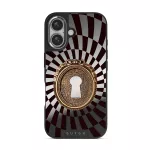 Paradox - iPhone 16 Case, Elite Mirror Dark (MagSafe) / Silver