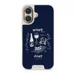 Wine & Dine - iPhone 16 Case, Elite Light (MagSafe) / Gold