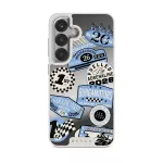 Finish Line - Samsung Galaxy S25 Case, Elite Mirror Light (Magnetic) / Silver