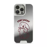 Stay Lucky - iPhone 16 Pro Max Case, Elite Mirror Light (MagSafe) / Silver