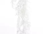 Girlianda Snow 628880, 105 cm, balta sp.