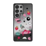 Side Quest - Samsung Galaxy S25 Ultra Case, Elite Mirror Dark (Magnetic) / Silver