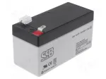 Akumuliatorius (AGM) SSB SB (1.3Ah, 12V, F1, VRLA)