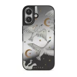 Star Crossed - iPhone 16 Case, Elite Mirror Dark (MagSafe) / Gunmetal