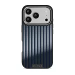 Fine Line - iPhone 17 Pro Case, Elite Mirror Dark (MagSafe) / Silver