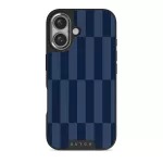 Mind Games - iPhone 16 Case, Elite Dark (MagSafe) / Silver