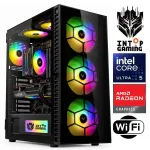 INTOP Ultra 5 250KF Plus 16GB DDR5 250SSD M.2 NVME RX9060XT 16GB WiFi no-OS