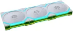Wentylator Lian Li UNI FAN SL FLEX Wireless PWM Fan, ARGB, Infinity Mirror - 120mm, White, 3-Pack (LULI-200)
