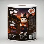 Popierinis rank&scaron;luostis Grite White Rabbit XXL HW, 2 sl