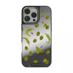 Aperitivo - iPhone 16 Pro Case, Elite Mirror Dark (MagSafe) / Silver