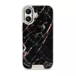 Rose Gold Marble - iPhone 17 Case, Elite Light (MagSafe) / Silver