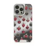 Sworn Hearts - iPhone 16 Pro Max Case, Elite Mirror Light (MagSafe) / Silver