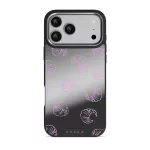 Girl Dinner - iPhone 17 Pro Max Case, Elite Mirror Dark (MagSafe) / Silver
