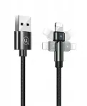 U60 2.4A USB-A/Lightning 1m black