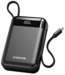 &bdquo;Canyon OnPower 204&ldquo; i&scaron;orinis akumuliatorius, 20 000 mAh, juodos spalvos (CNS-CPB204B)
