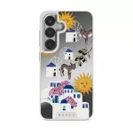 Kalimera - Samsung Galaxy S25 Case, Elite Mirror Light (Magnetic) / Silver