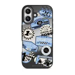Finish Line - iPhone 17 Case, Elite Mirror Dark (MagSafe) / Silver