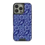 Lisboa - iPhone 16 Pro Max Case, Elite Dark (MagSafe) / Silver