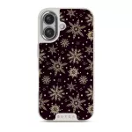 Sleeping Beauty - Snowflakes iPhone 16 Case, Elite Light (MagSafe) / Silver