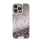 Sakura - iPhone 16 Pro Max Case, Elite Mirror Light (MagSafe) / Gold