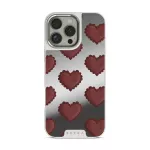 Loveholic - iPhone 16 Pro Max Case, Elite Mirror Light (MagSafe) / Silver