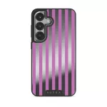 Serve It - Samsung Galaxy S25 Plus Case, Elite Mirror Dark (Magnetic) / Silver