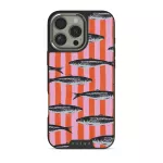 Del Mar - iPhone 16 Pro Case, Elite Dark (MagSafe) / Silver