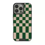 Ivy League - iPhone 16 Pro Case, Elite Dark (MagSafe) / Silver